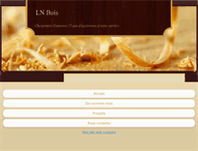 Tablet Screenshot of lnbois.com